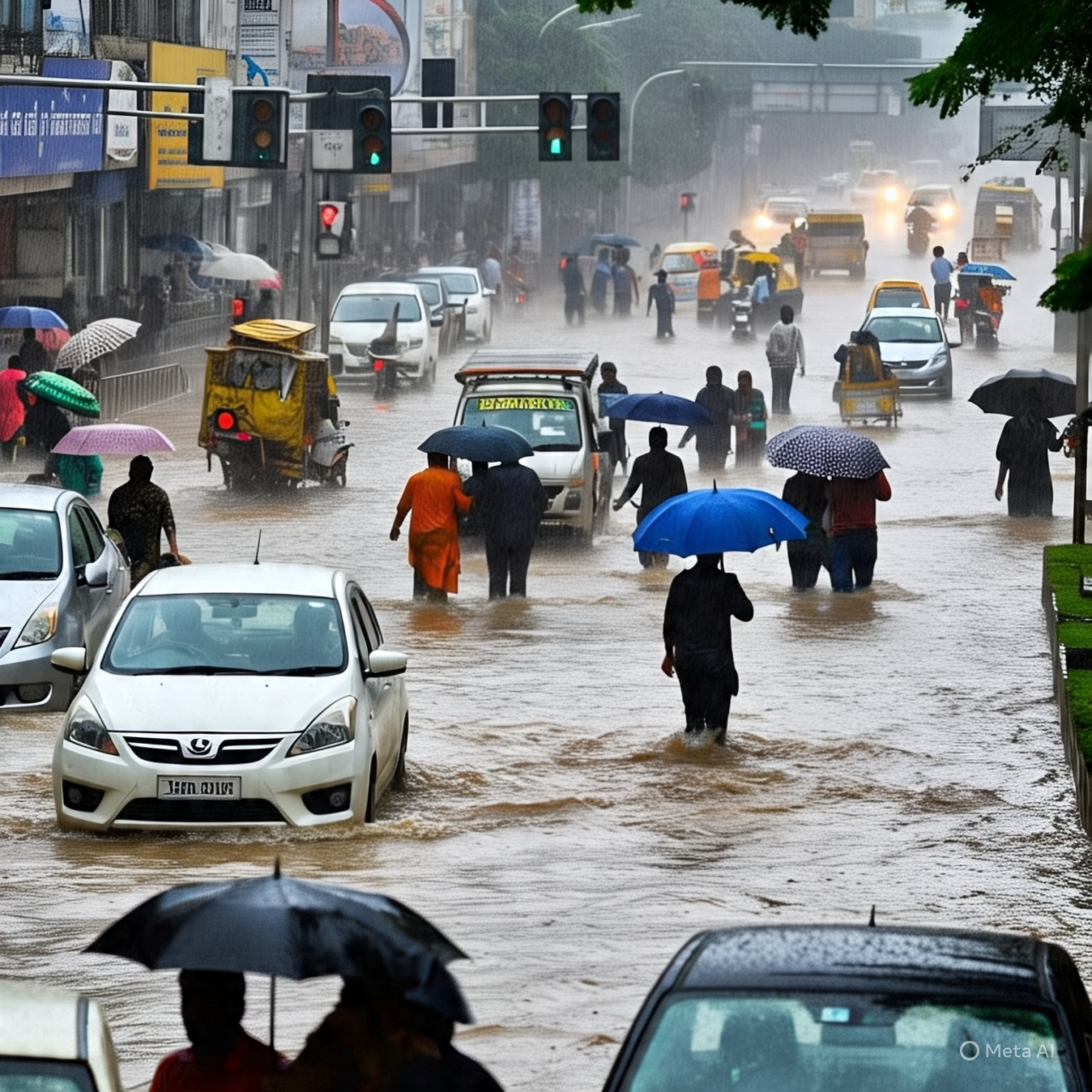 Bangluru rain
