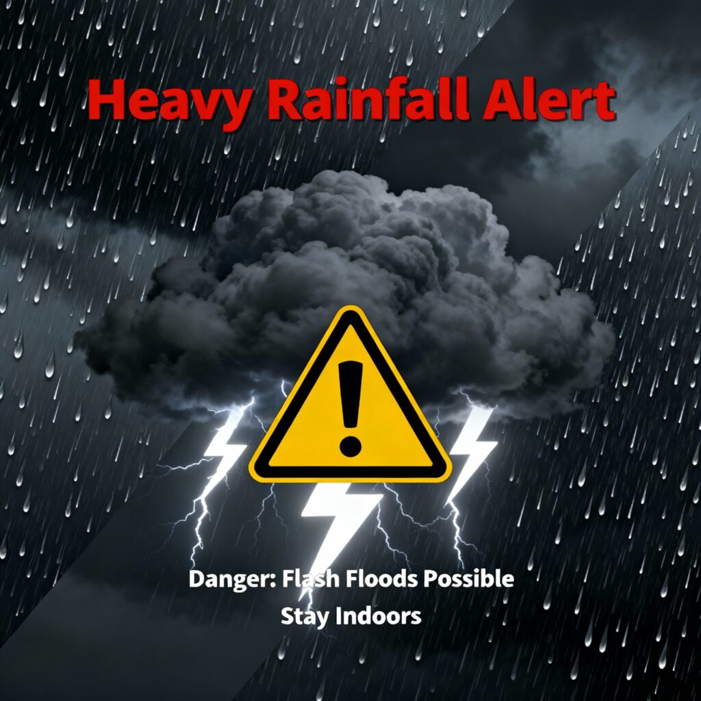 Heavy Rainfall Alert