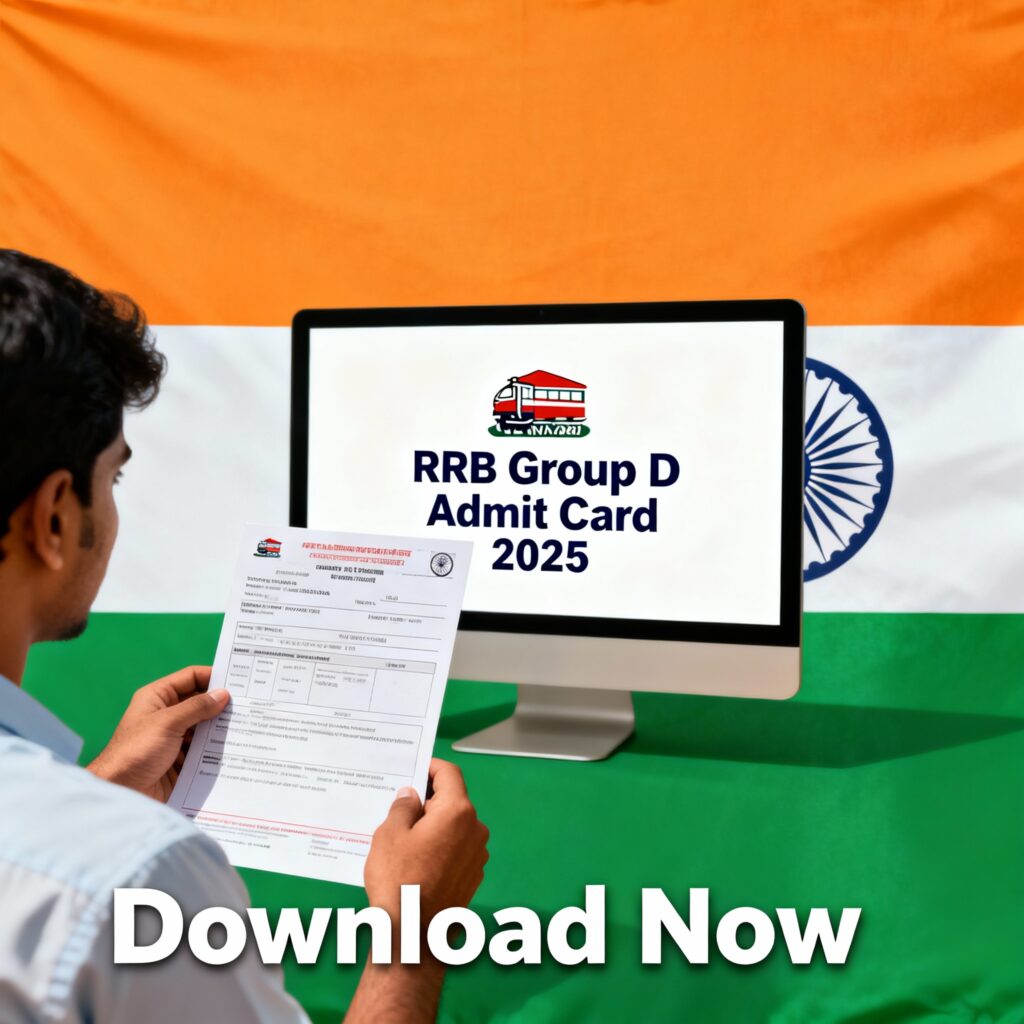 RRB Group D Admit Card 2025