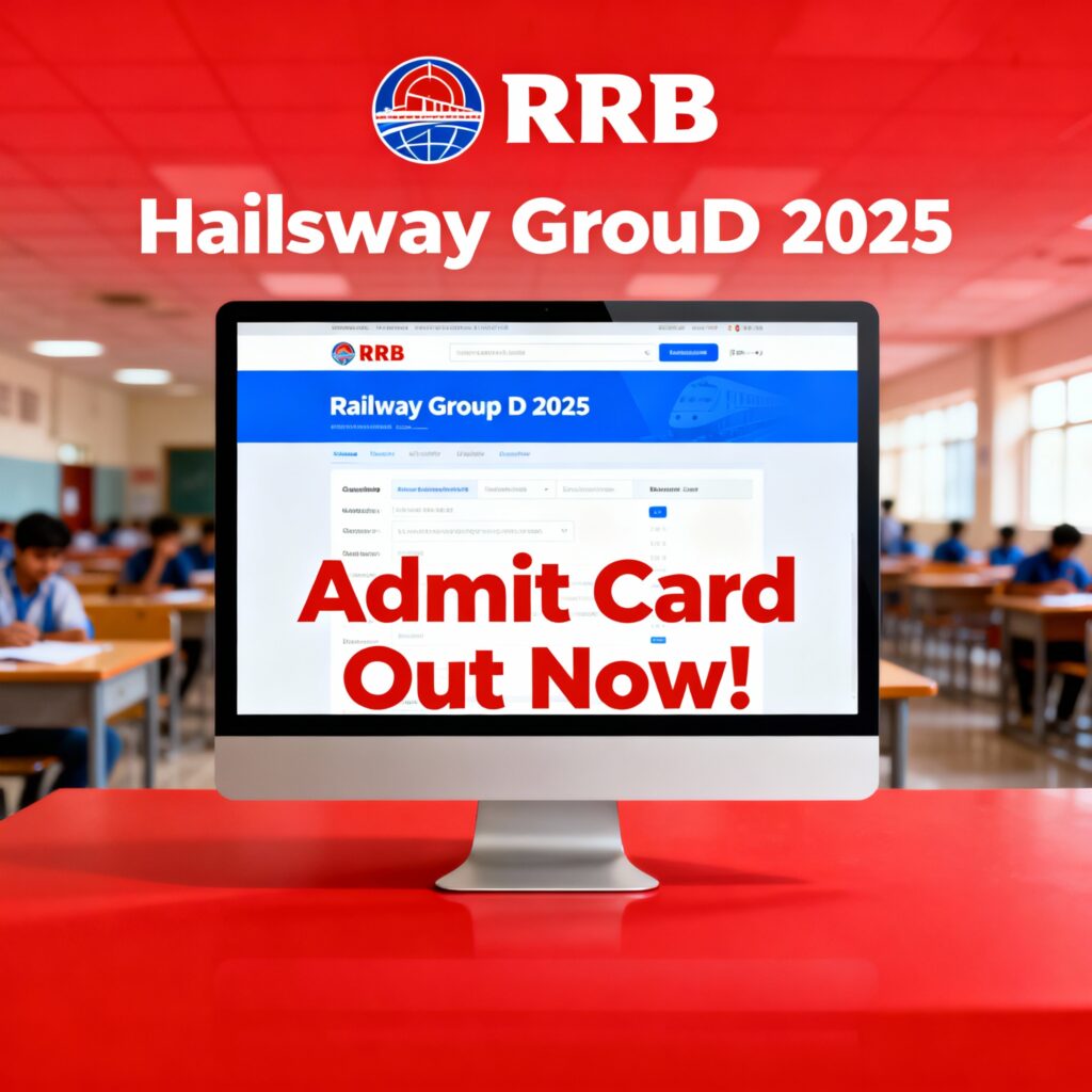 RRB Group D Admit Card 2025
